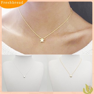 FRESH| Vòng cổ Hình Ngôi Sao Năm Cánh Đơn Giản Chống Rỉ Sét Cho Nữ Dating