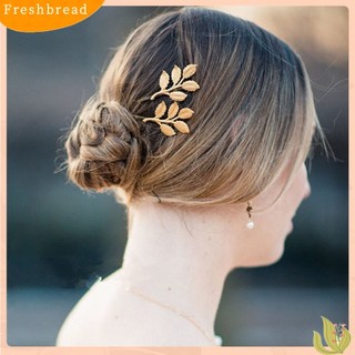 FRESH| Kẹp tóc hình chiếc lá màu vàng đáng yêu