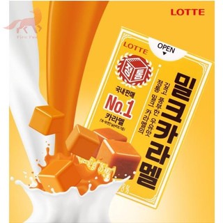 Caramen sữa/snack hàn quốc/kẹo 50g