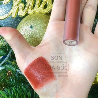 Son Bbia 39 màu đỏ nâu đất (son kem bbia màu 39)