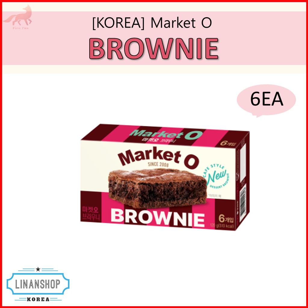 Bánh Snack Hàn Quốc Real Brownie 6EA 120g