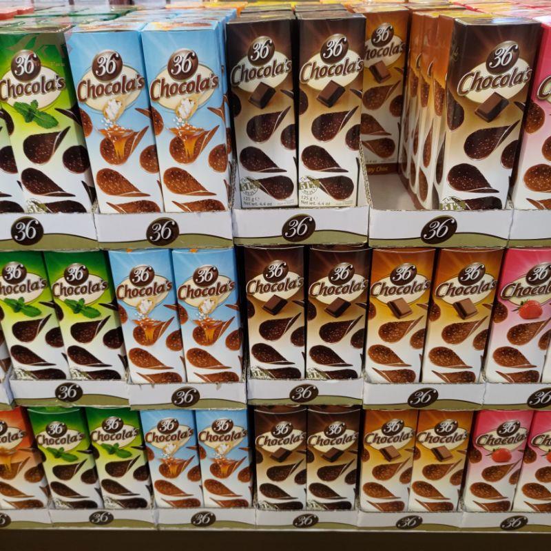 Socola Hamlet 36 Giòn 125g Bỉ