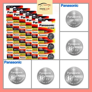 Pin khuy cúc áo panasonic cr1620/ cr1632/ cr1616 / cr1220 / cr2032 / cr2025 / cr2016 - pin 3v lithium made in indonesia