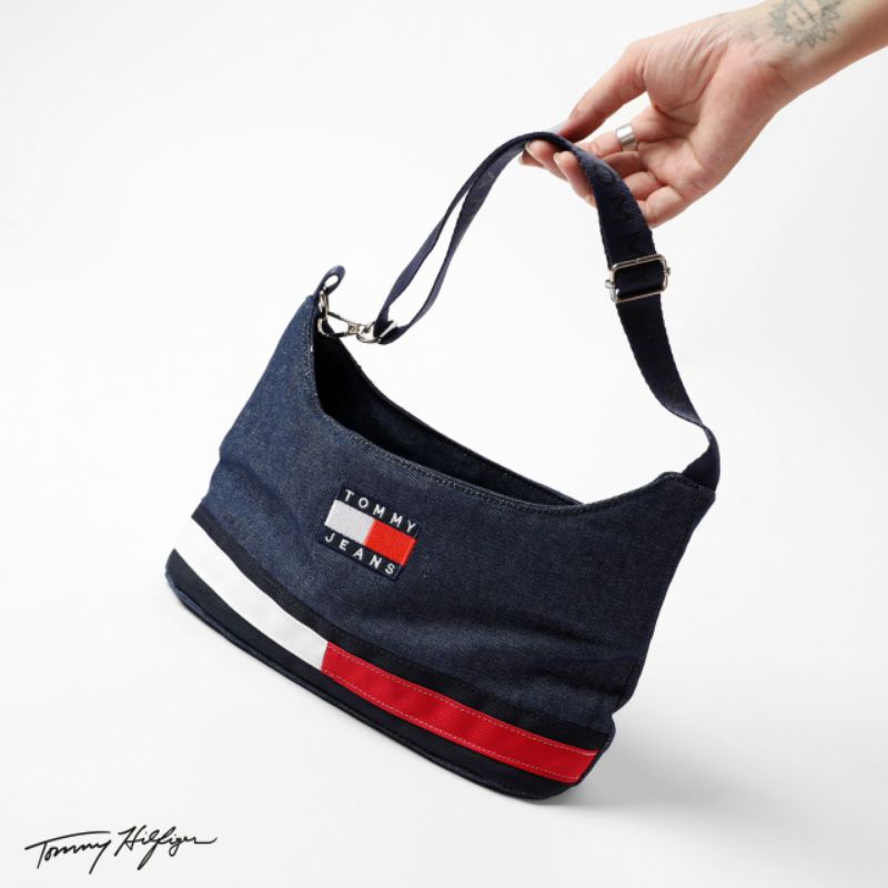 TÚI XÁCH TAY  HANDBAGS TOMMY DENIM THỜI TRANG CÁ TÍNH CHO NỮ