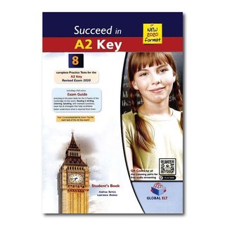 [ Luyện Thi A2 ] Succeed in A2 Key - 8 Practice Tests for the Revised exam 2020 -  Tặng Audio mp3