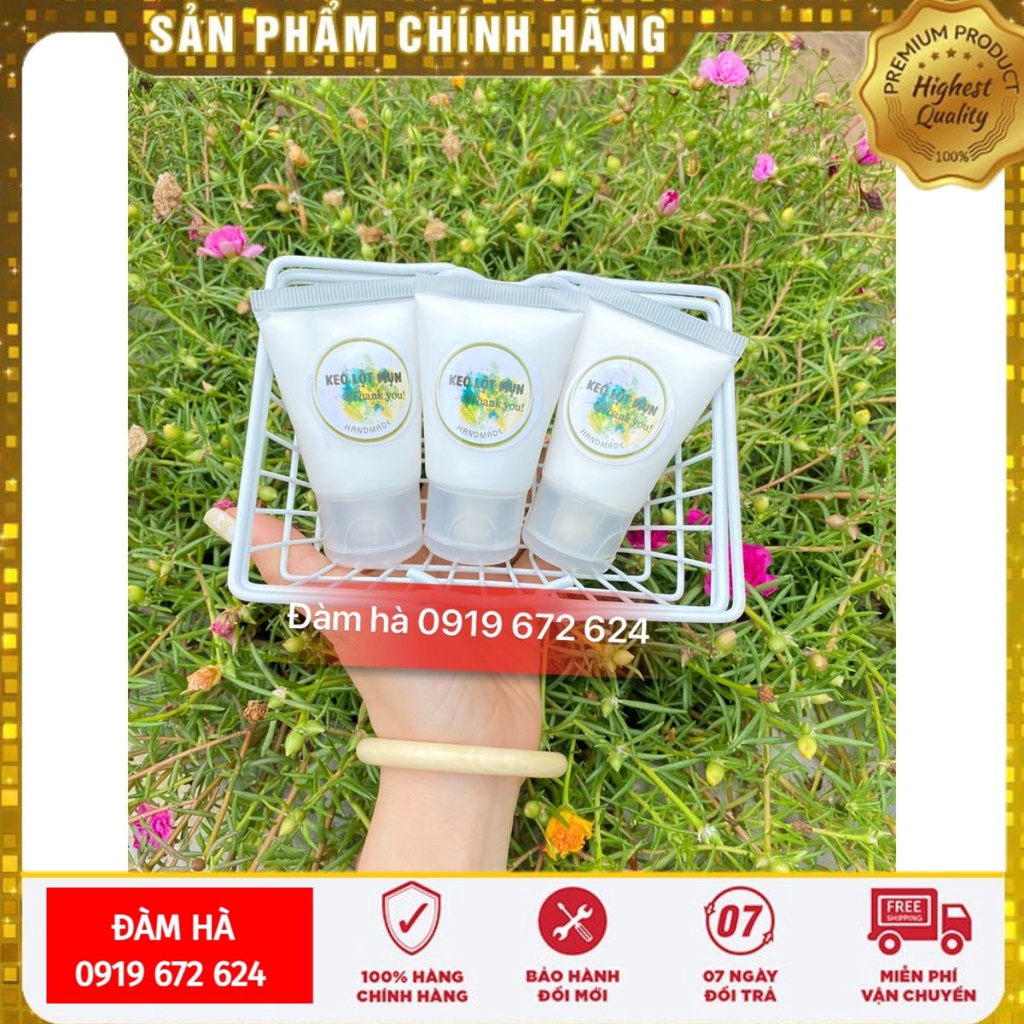 gel lột mụn đầu đen handmade
