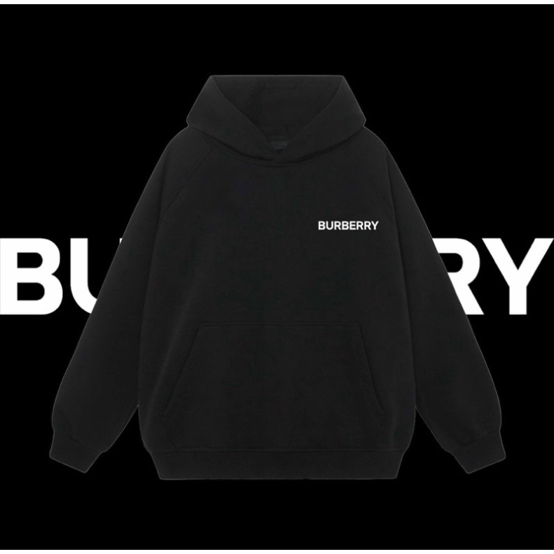 Áo Hoodie BBR big logo - chất nỉ bông Hàn cao cấp, dáng rộng, danh cho nam và nữ