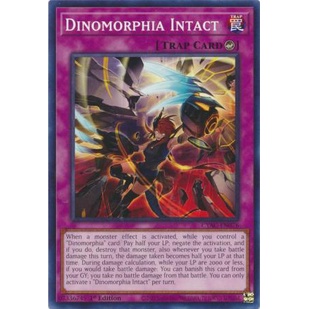 Thẻ Bài Yugioh Dinomorphia Intact - CYAC-EN076 - Common 1st Edition