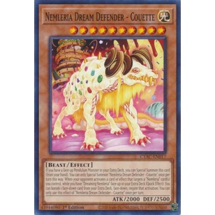 Thẻ Bài Yugioh Nemleria Dream Defender - Couette - CYAC-EN017 - Common 1st Edition