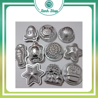 Khuôn nhôm đúc làm bánh da lợn/ caramen/ rau câu/ tàu hũ/ bông lan