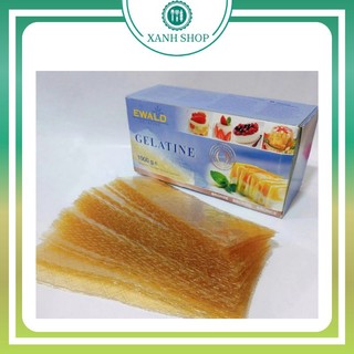 10 Lá gelatine Ewald (3.4g/lá)