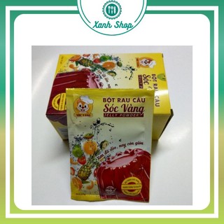 Bột rau câu dẻo giòn Sóc Vàng 12g