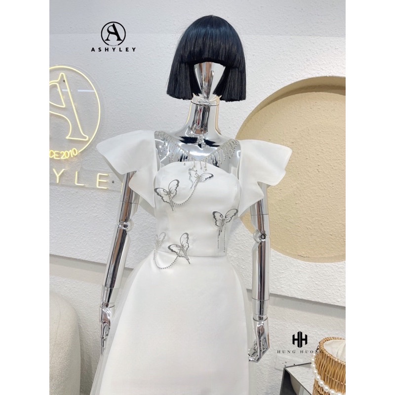 SÉT CÁNH BƯỚM  -ÁO DÀI KÈM CHÂN VÁY