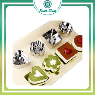 Khuôn Ring Mousse mini (6 mẫu)