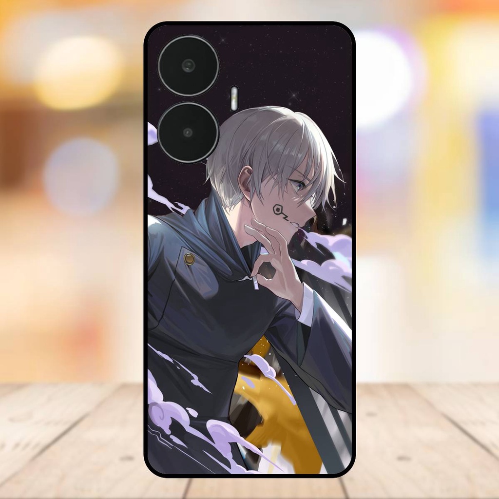 Ốp lưng điện thoại Realme C55 viền đen Inumaki Toge Jujutsu Kaisen Chú Thuật Hồi Chiến