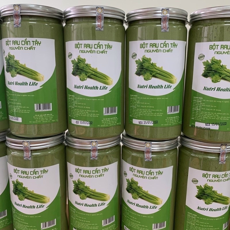 500g Bột cần tây nguyên chất 100%