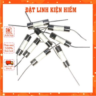 Cầu chì sứ cắm- chân hàn 5x20mm 250v 2a 3a 3.15a 5a 6.3a 8a 10a 15a 20a 30a cầu chì ống hàn mạch