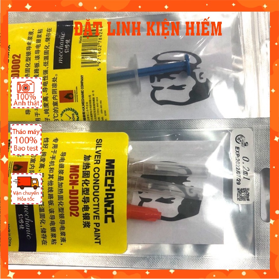Keo dẫn điện, Bút vẽ mạch điện tử 0.2m1 MECHANIC MCN-DJ002
