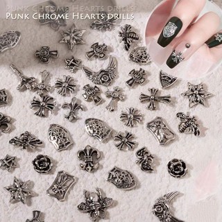Charm thánh giá,charm chữ thập,đầu sư tử nail trang trí móng