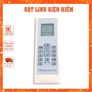 Điều khiển Điều Hoà Electrolux Remote quạt lạnh Electrolux mặt trắng