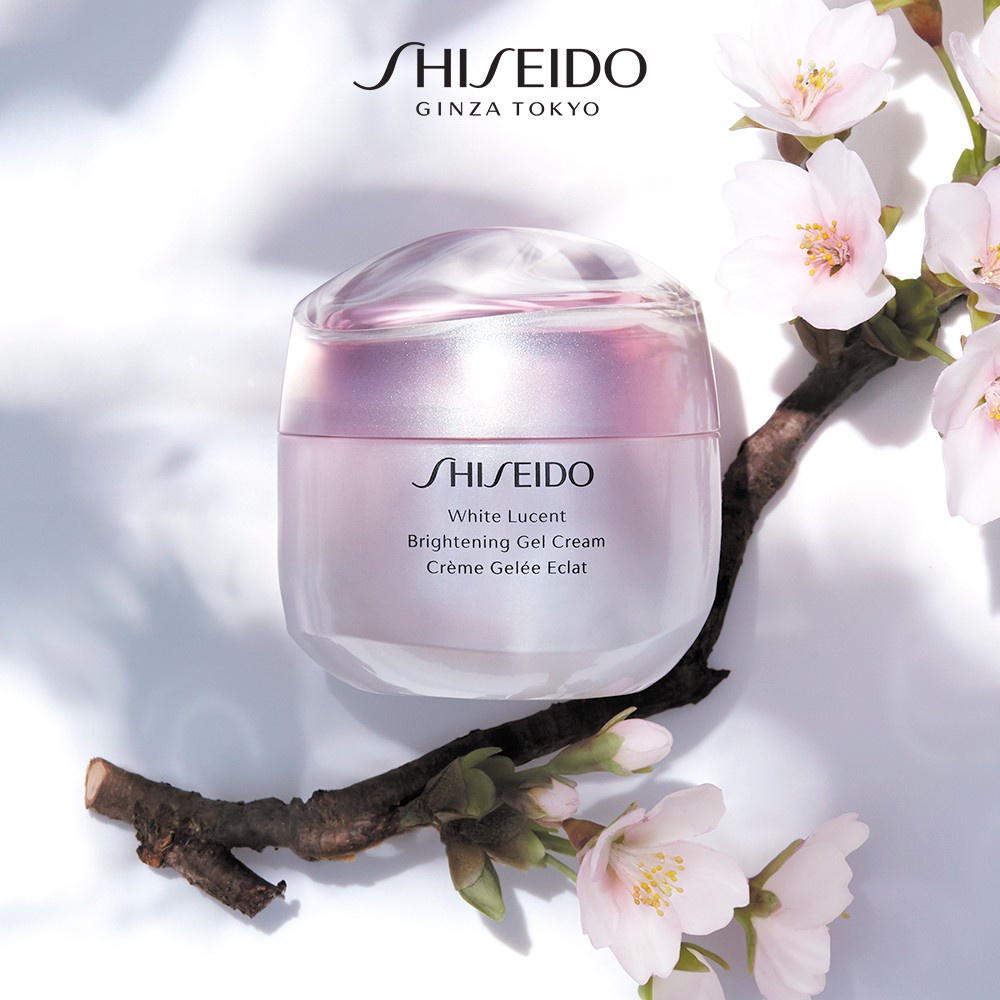 [Mã COSLUX09 giảm 120K đơn 1500K] Gel dưỡng trắng da Shiseido White Lucent Brightening Gel Cream 50mL