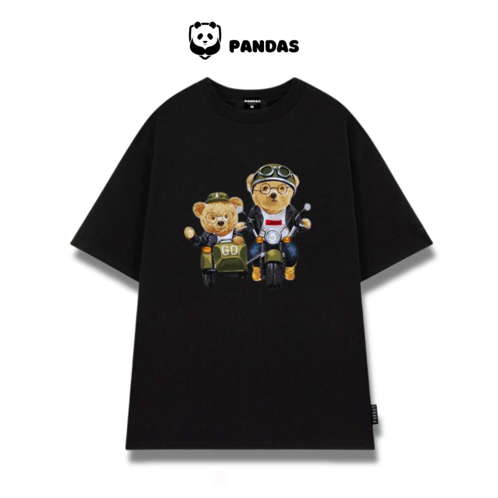 Áo thun form rộng tay lỡ unisex , áo phông unisex tay lỡ form rộng Pandas AT63 sỉ ib | BigBuy360 - bigbuy360.vn