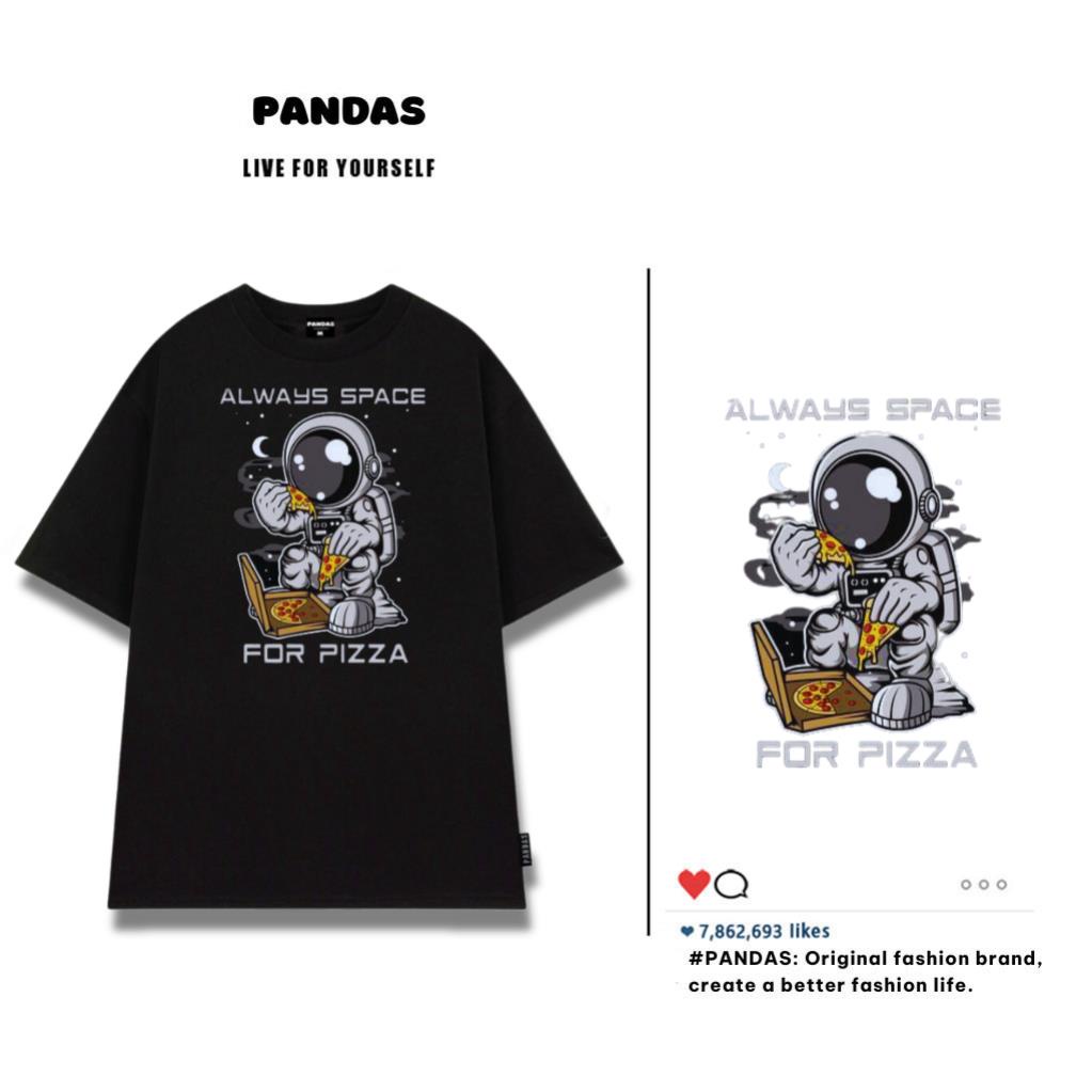 Áo phông tay lỡ unisex form rộng, áo thun nữ unisex ty lỡ kiểu Hàn Quốc oversize Pandas AT64 sỉ ib | BigBuy360 - bigbuy360.vn