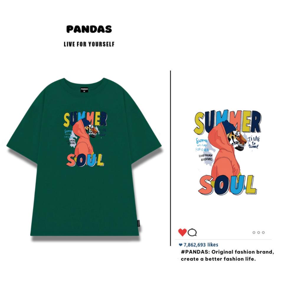 Áo phông unisex form rộng tay lỡ, áo thun nữ unisex chất cotton mềm mịn Pandas AT12 sỉ ib | BigBuy360 - bigbuy360.vn