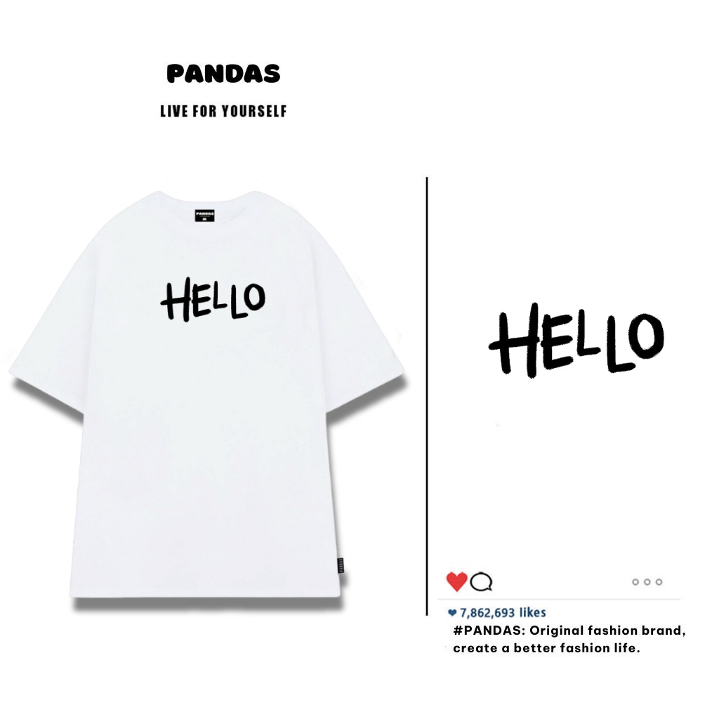 Áo thun form rộng tay lỡ , áo thun tay lỡ form rộng chất cotton mềm mịn Pandas ATHL sỉ ib | BigBuy360 - bigbuy360.vn