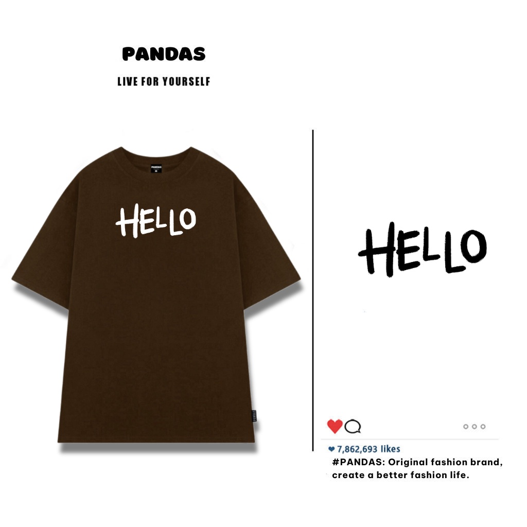 Áo thun form rộng tay lỡ , áo thun tay lỡ form rộng chất cotton mềm mịn Pandas ATHL sỉ ib | BigBuy360 - bigbuy360.vn