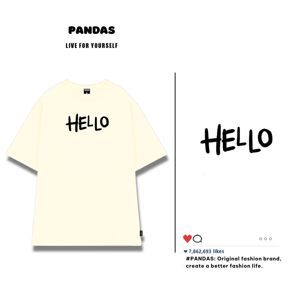 Áo thun form rộng tay lỡ , áo thun tay lỡ form rộng chất cotton mềm mịn Pandas ATHL sỉ ib | BigBuy360 - bigbuy360.vn