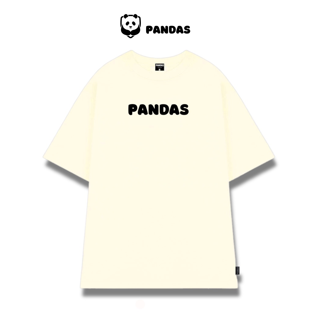 Áo phông form rộng tay lỡ, áo phông unisex in chữ Pandas AT25 sỉ ib | BigBuy360 - bigbuy360.vn