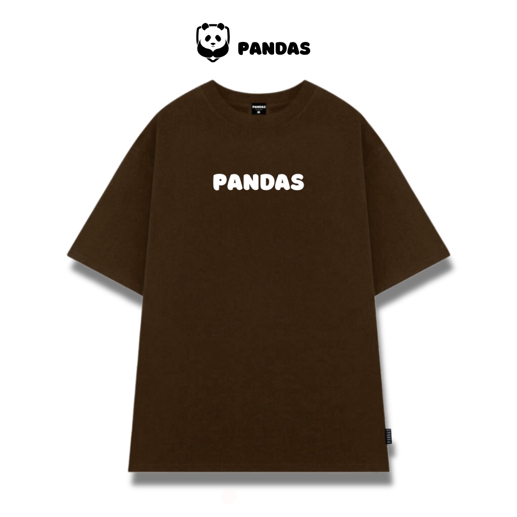 Áo phông form rộng tay lỡ, áo phông unisex in chữ Pandas AT25 sỉ ib | BigBuy360 - bigbuy360.vn