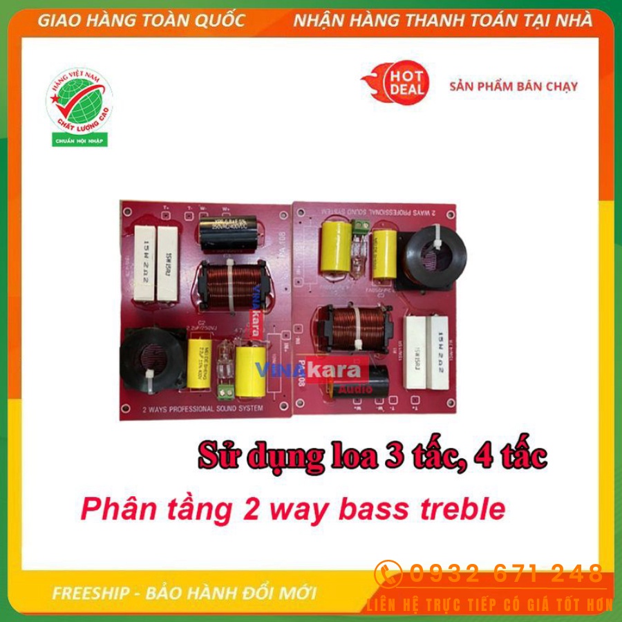 Mạch Phân tầng loa kéo 4 tấc, 3 tấc loa kéo, dàn âm thanh karaoke - 2 cái