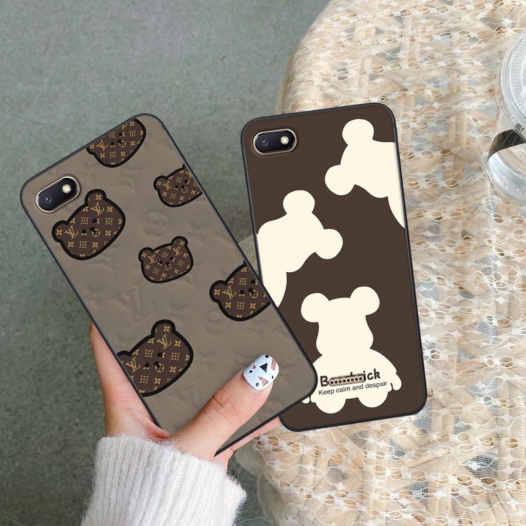 Ốp Xiaomi Redmi 4A / 5A / 6A hình gấu bear yummy, bearbrick kaws thời trang hot hit cute rẻ đẹp