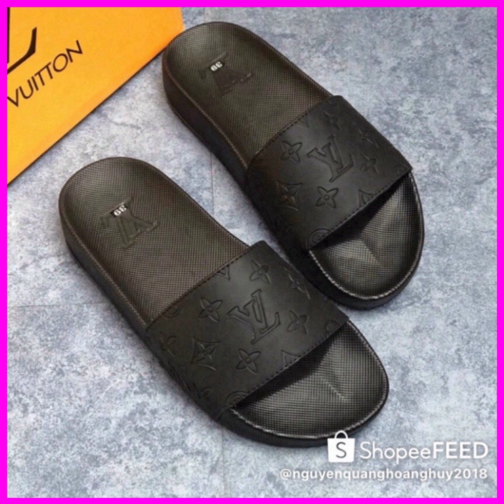 Dép Nam LV Quai Ngang [FREESHIP]full size 38-43 *