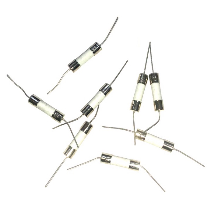 Cầu Chì Sứ Cắm - Chân Hàn Mạch 5x20mm 250V