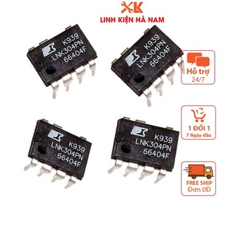 IC nguồn LNK304PN-DIP7 chính hãng, trong máy giặt, mạch quạt Mitsubishi