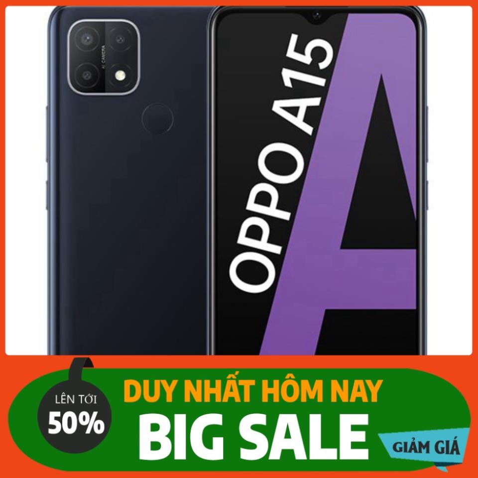 - Điện thoại Oppo A15  - Hàng chính hãng nguyên seal mới 100%