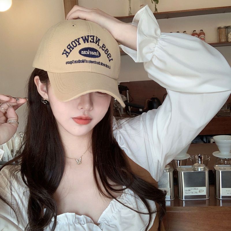 Mũ Lưỡi Trai Chống Nắng Thiết Kế Đơn Giản Dễ Phối Đồ Hợp Thời Trang Xuân Hè Cho Nữ