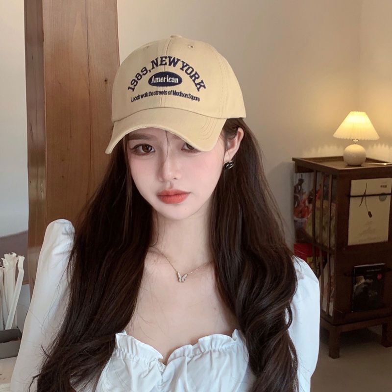 Mũ Lưỡi Trai Chống Nắng Thiết Kế Đơn Giản Dễ Phối Đồ Hợp Thời Trang Xuân Hè Cho Nữ