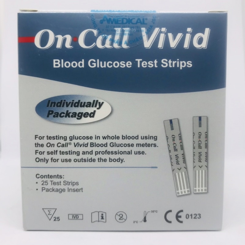 Que thử đường huyết Oncall Vivid