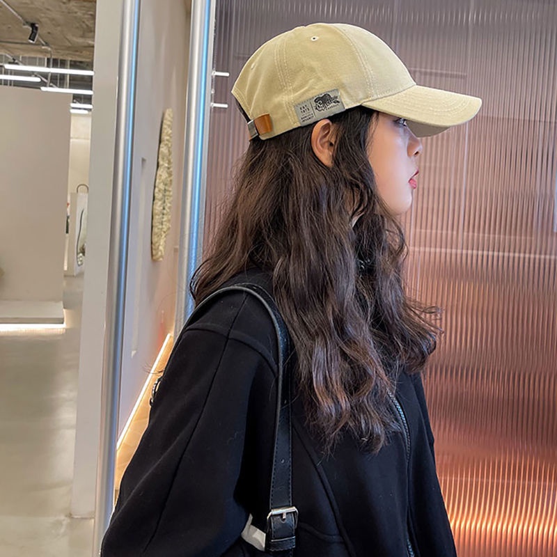 Mũ Lưỡi Trai Màu Sắc Đơn Giản Dễ Phối Đồ Thời Trang Xuân Hè Phong Cách Nhật Bản Cho Nữ