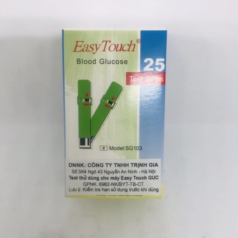 Que thử đường huyết easy ouch GCU ET322 (25 Que
