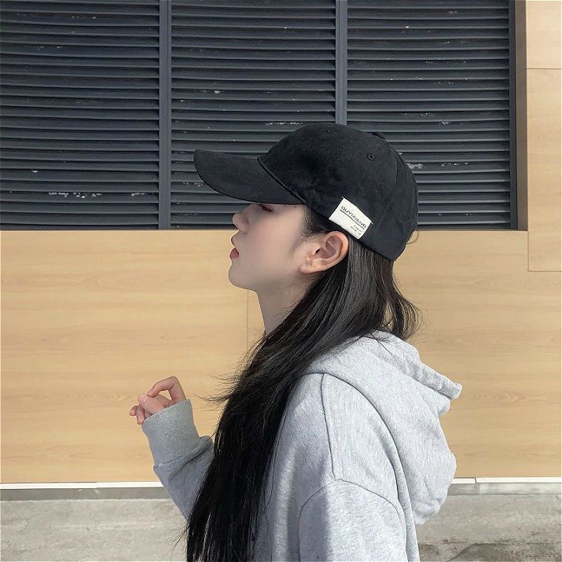 Mũ Lưỡi Trai Mềm Thêu Chữ W Phong Cách Đường Phố Hàn Quốc