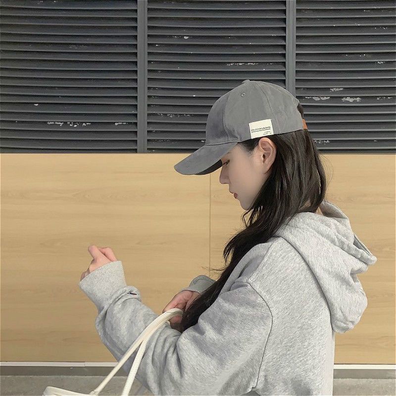 Mũ Lưỡi Trai Mềm Thêu Chữ W Phong Cách Đường Phố Hàn Quốc