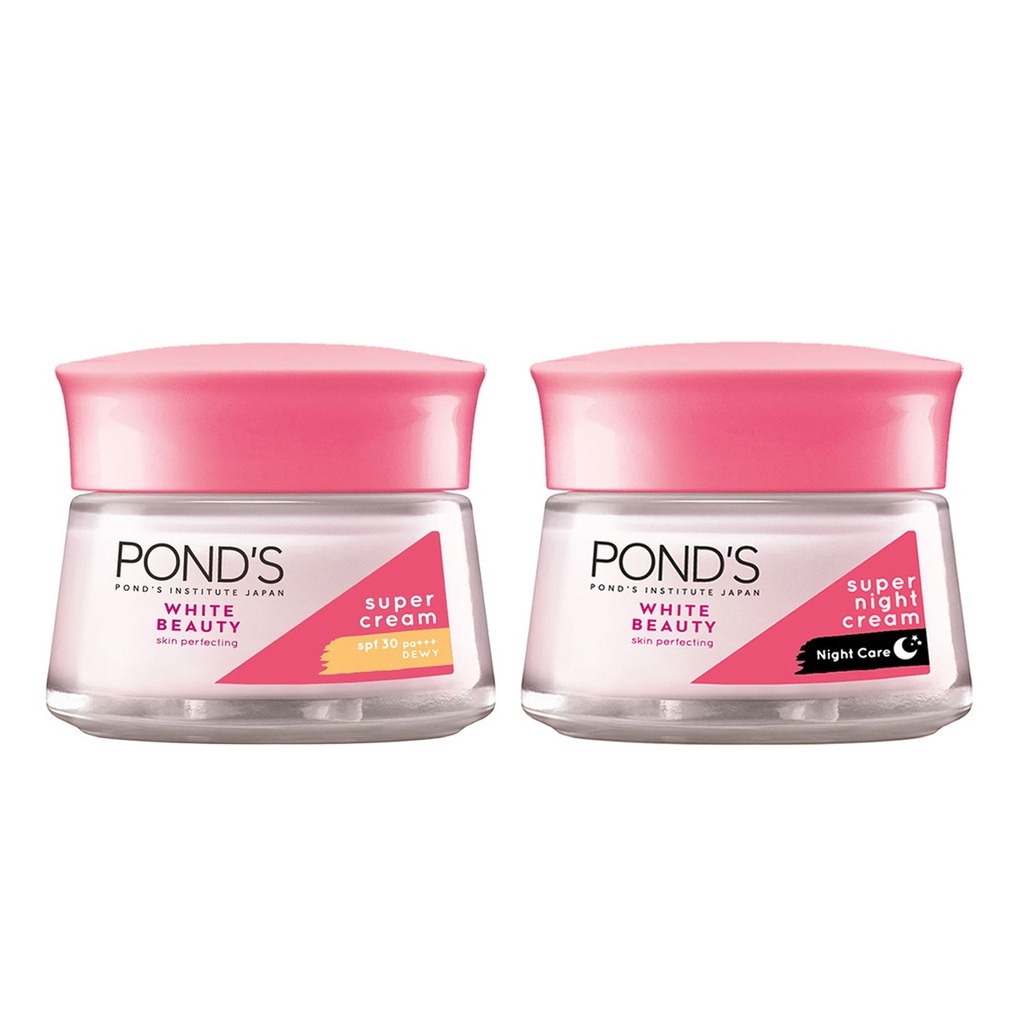Kem dưỡng da Pond's sáng hồng rạng rỡ White Beauty Super Cream (50g)