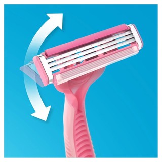 [Hỏa tốc] Dao cạo nữ Gillette Simply Venus Basic 3 lưỡi (Vỉ 2 Cây)