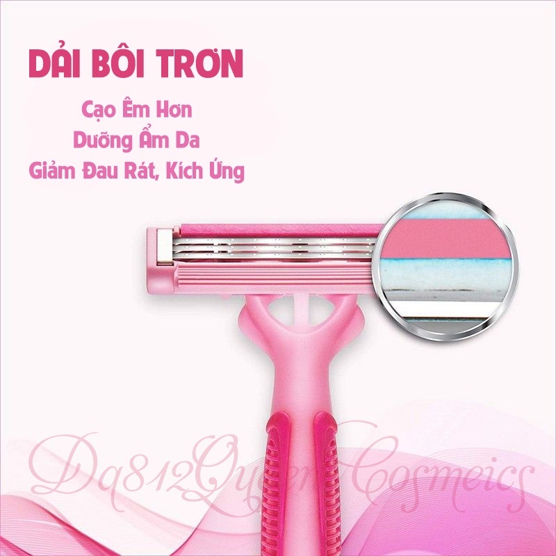 [Hỏa tốc] Dao cạo nữ Gillette Simply Venus Basic 3 lưỡi (Vỉ 2 Cây)