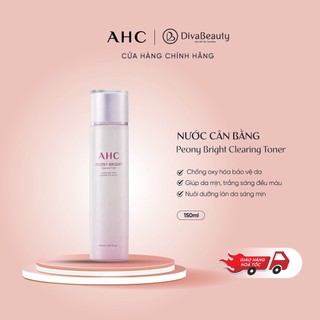 Nước cân bằng ahc peony bright clearing toner xả hàng date